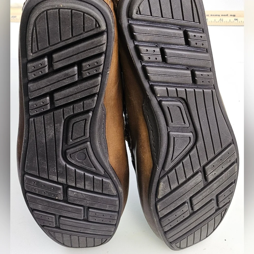 GBX Henley Loafer‎ Soft Brown Leather Slip-On Driving Shoes Mens Size 12D